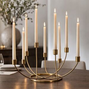MAGNOLIA Hearth & Home MCM Cosmopolitan Gold 8-arm Candelabra #0101267